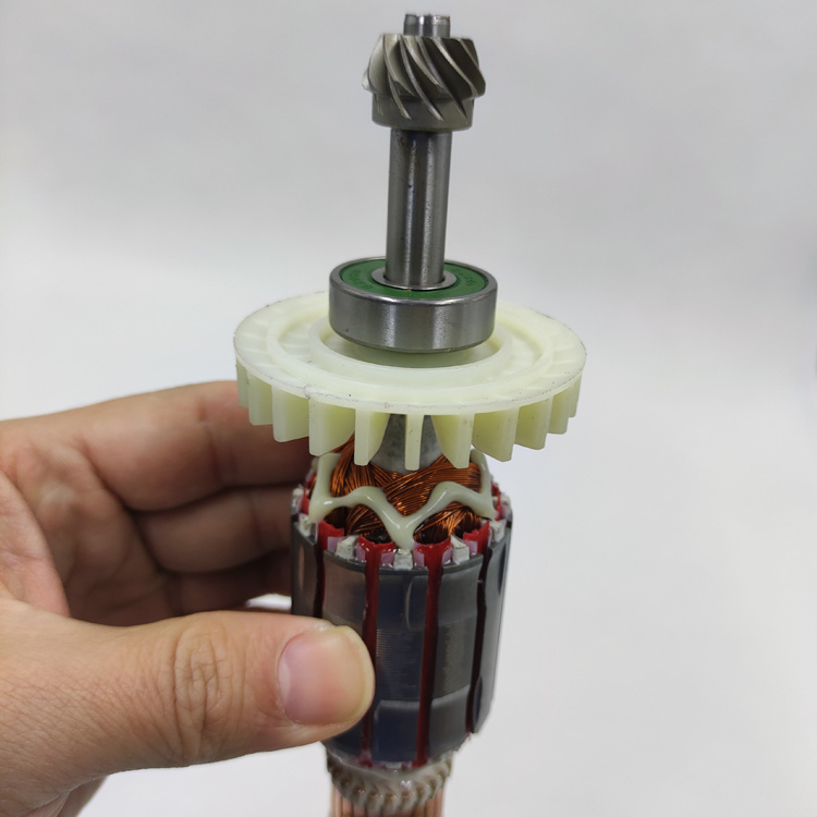 浩达加利德顶派700c墙面打磨机转子定子压头电机总成开关磨盘配件转子