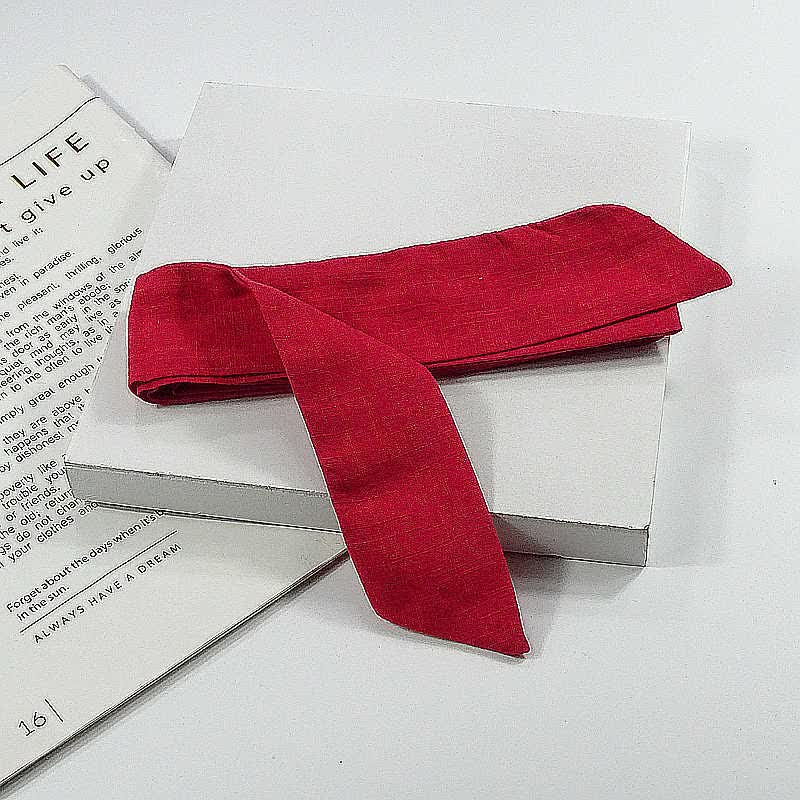 欧倩姗新品布带腰带新款麻棉腰绳布条配件腰带文艺范腰带裙子腰封清新