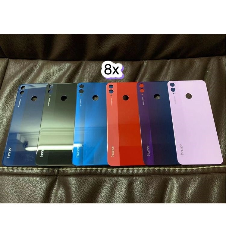 gliruis华为荣耀8x后盖jsn-al00a/tl00玻璃后壳honogliruis 荣耀8x