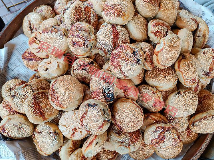 紫菜饼光饼有馅东张紫菜饼福清紫菜饼肉饼福建福州平潭特产 5个光饼 3