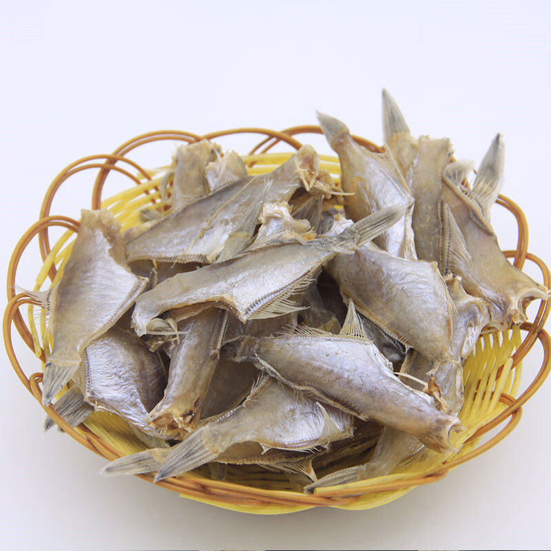 潮汕特色美食剥皮耗子鱼干日晒风干250g圆身迪仔鱼干微咸昌隆福记圆身