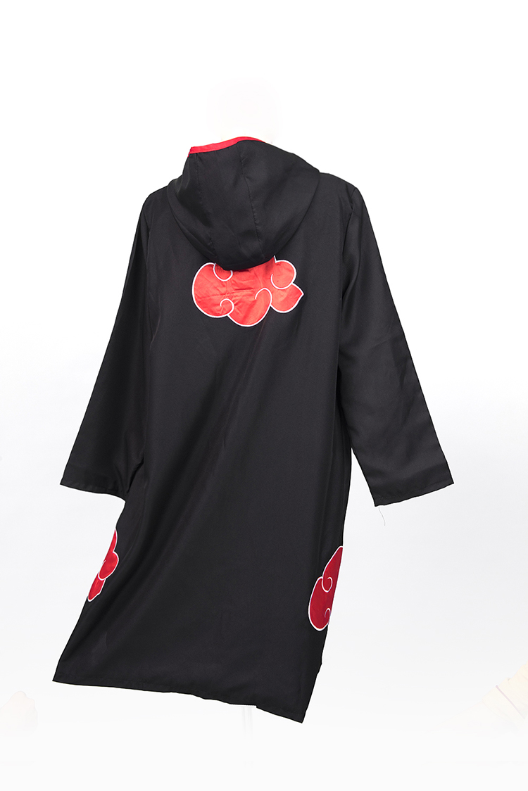 火影忍者衣服cos服红云袍晓披风忍者宇智波鹰组织服装动漫四代目万圣