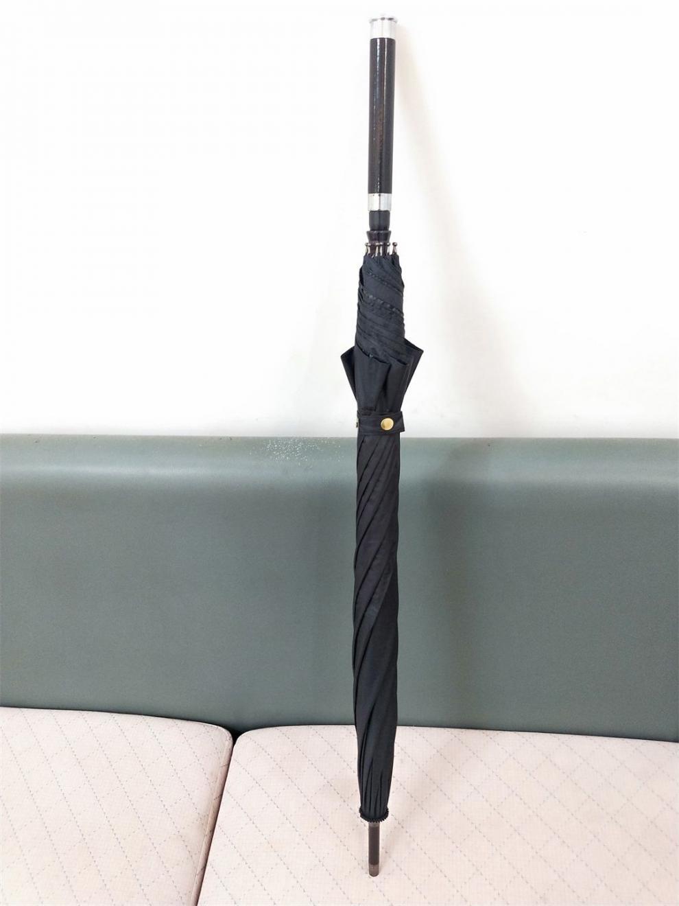 可拔出剑伞防身伞剑古风伞复古伞刀雨伞剑雨伞黑色武士个性雨伞武士伞