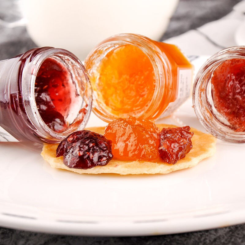 法国进口 (bonne maman)蓓妮妈妈 什锦果酱30g*3瓶多口味