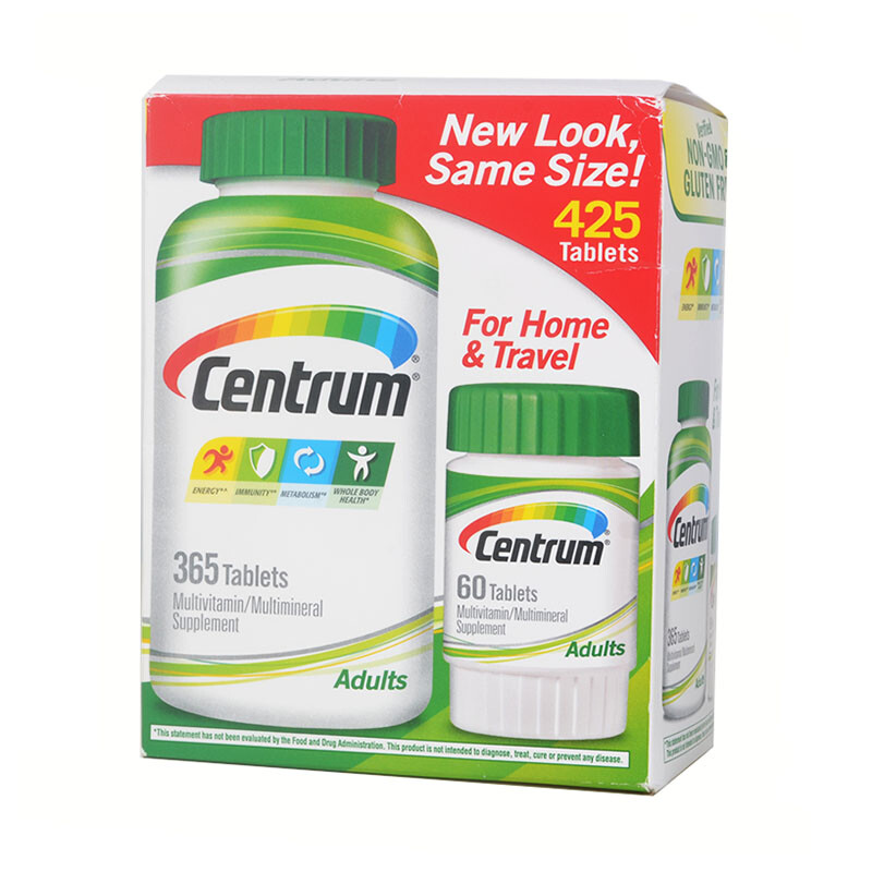 现货425片复合维生素男女多维元素片美国