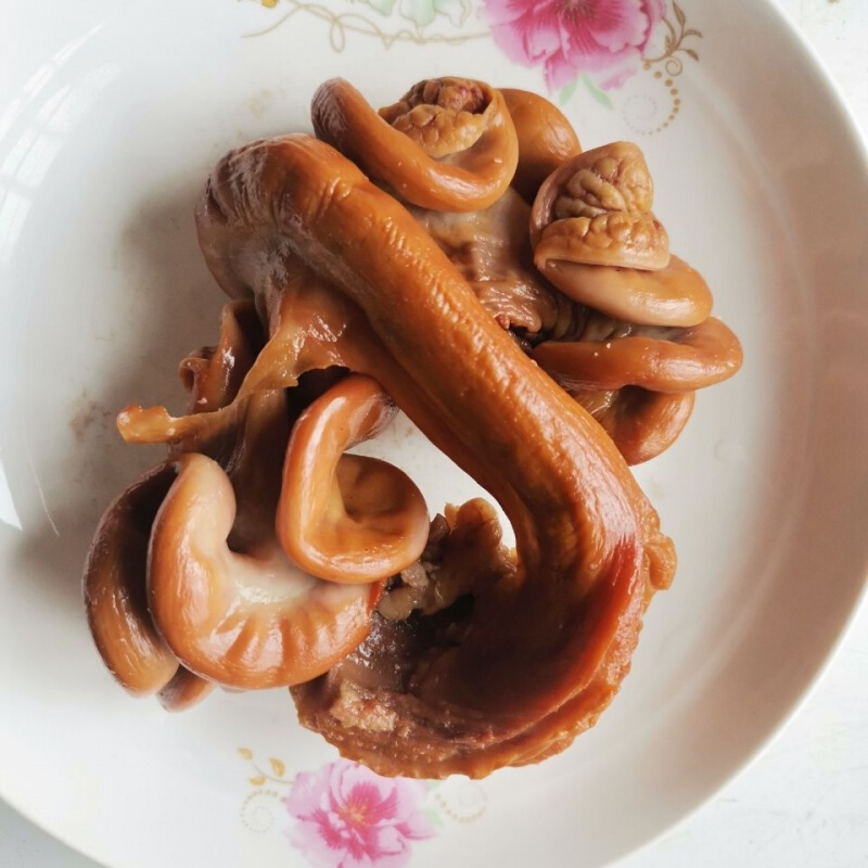 500g即食山东特产正宗烧烤猪窝子猪子宫猪花肠猪胎盘熟食零食