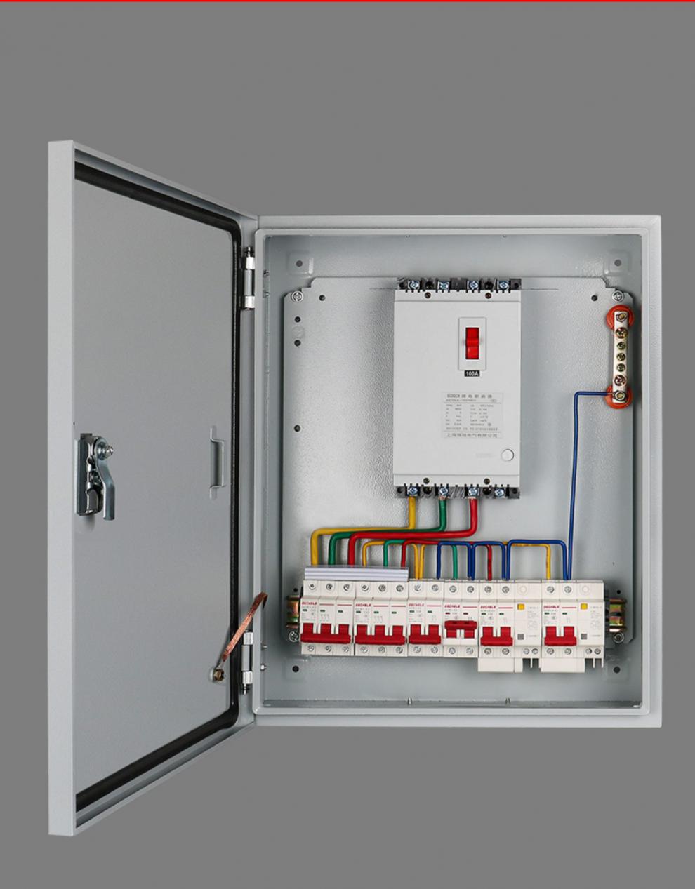 组装定做低压配电箱成套工厂家用220v三相四线照明强电分线箱380v配置