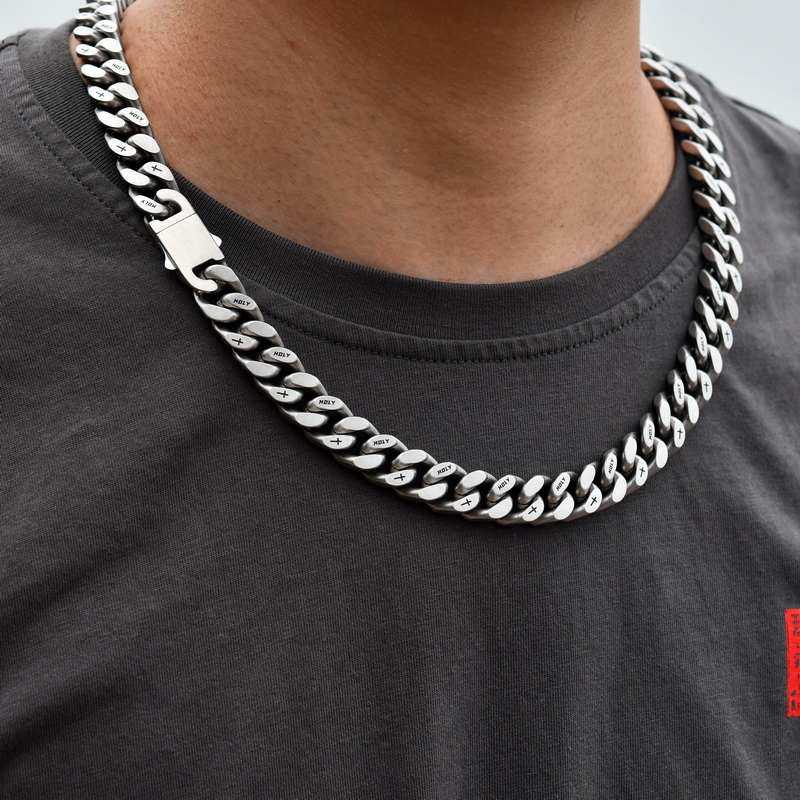 锁骨链 拉丝古巴项链(约55cm) 脖子较粗款【图片 价格 品牌 报价】