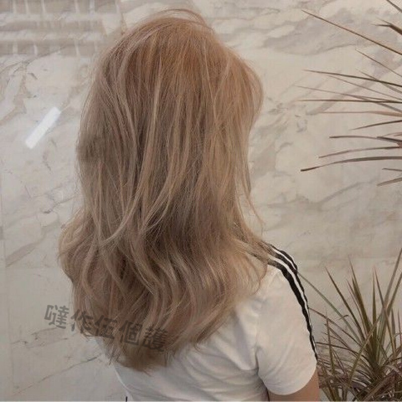 冷咖棕色免漂染发剂2021流行色自己在家染发纯新款显白 冷咖棕色(自然