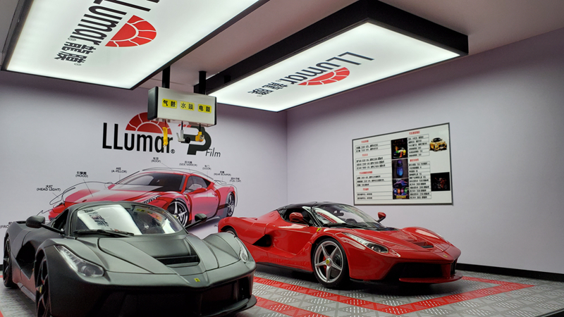 仿真停车库场景 车模仿真地下车库1 18原厂汽车停车场模型场景防尘