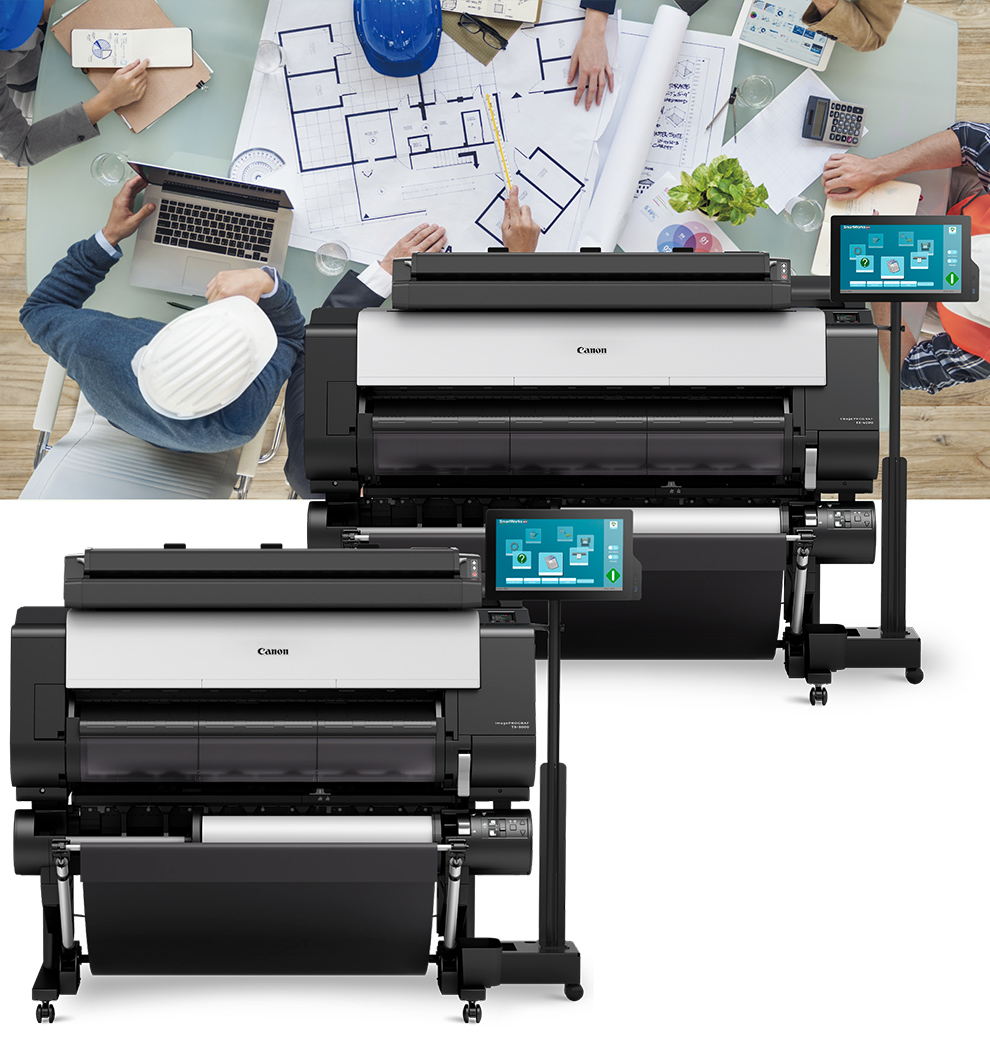 佳能(canon)tx-5300 mfp大幅面a0打印机 cad绘图仪36英寸蓝图机【含