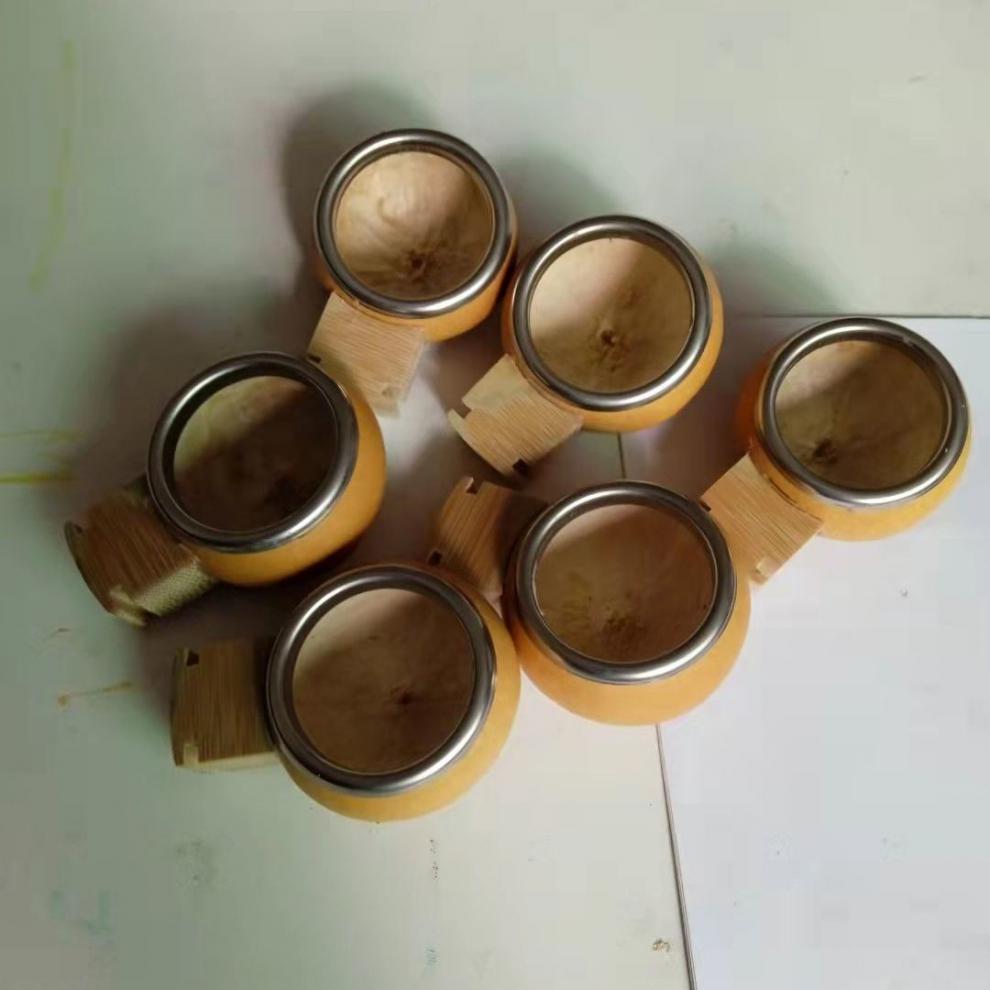 秀眼葫芦鸟食罐黑子窝文鸟繁殖窝珍珠鸟窝葫芦小鸟窝1个657厘米左右