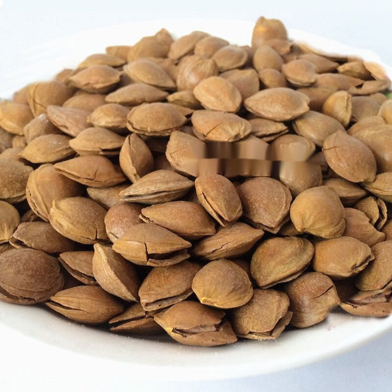 醉米zuimi1斤杏核批坚果新货小核手剥小杏仁零食开口杏核特产250g五香