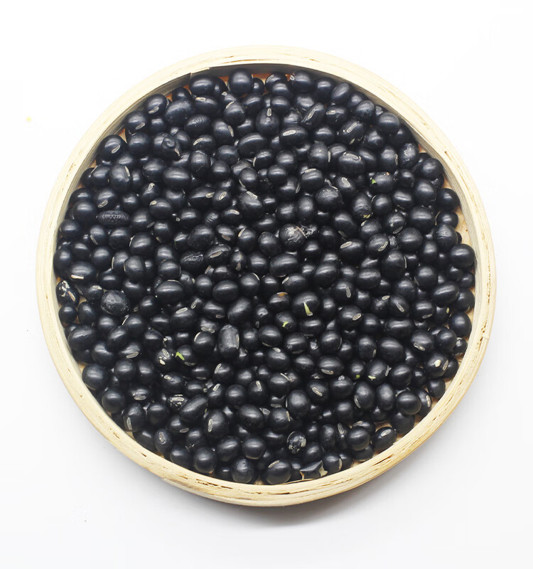 青仁黑豆农家自产绿芯乌豆乌皮绿心豆打豆浆豆子粗粮500g五谷杂粮
