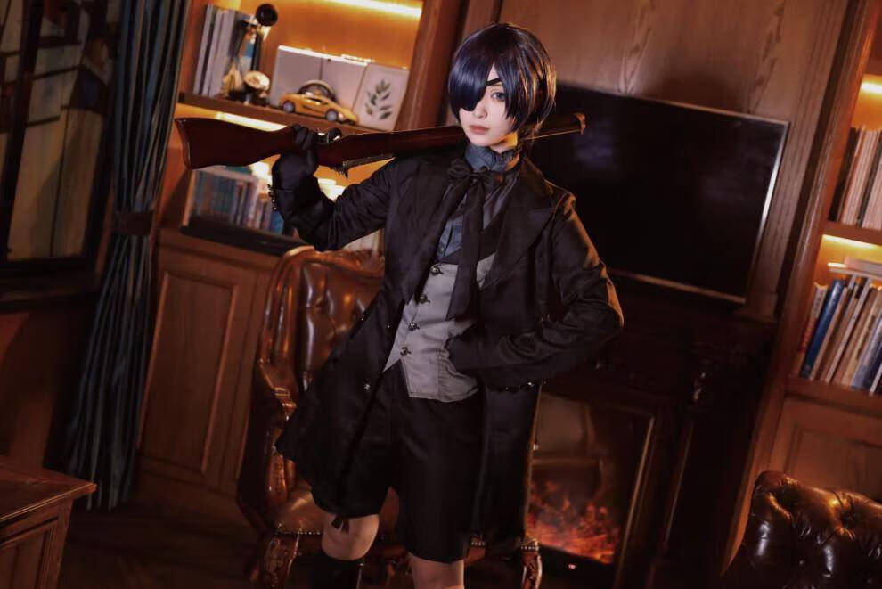 黑执事cos 现货 黑执事塞巴斯蒂安凡海威夏尔所有恶魔cosplay服动漫