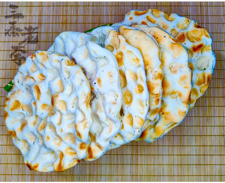 陕西特产石子锅盔馍传统手工美食石头饼锅盔糕点软烤馍10个饼小饼软