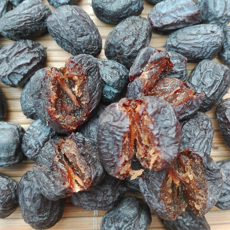黑枣无核一斤野生5斤装河北特产特级大黑枣软枣小柿子非免洗乌枣原味