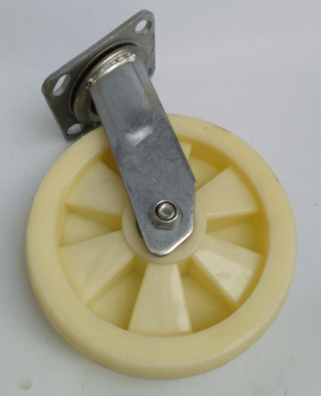 万向轮载重型2吨 万向轮轮子承重 带6寸重型尼龙双轴承万向轮推车板车