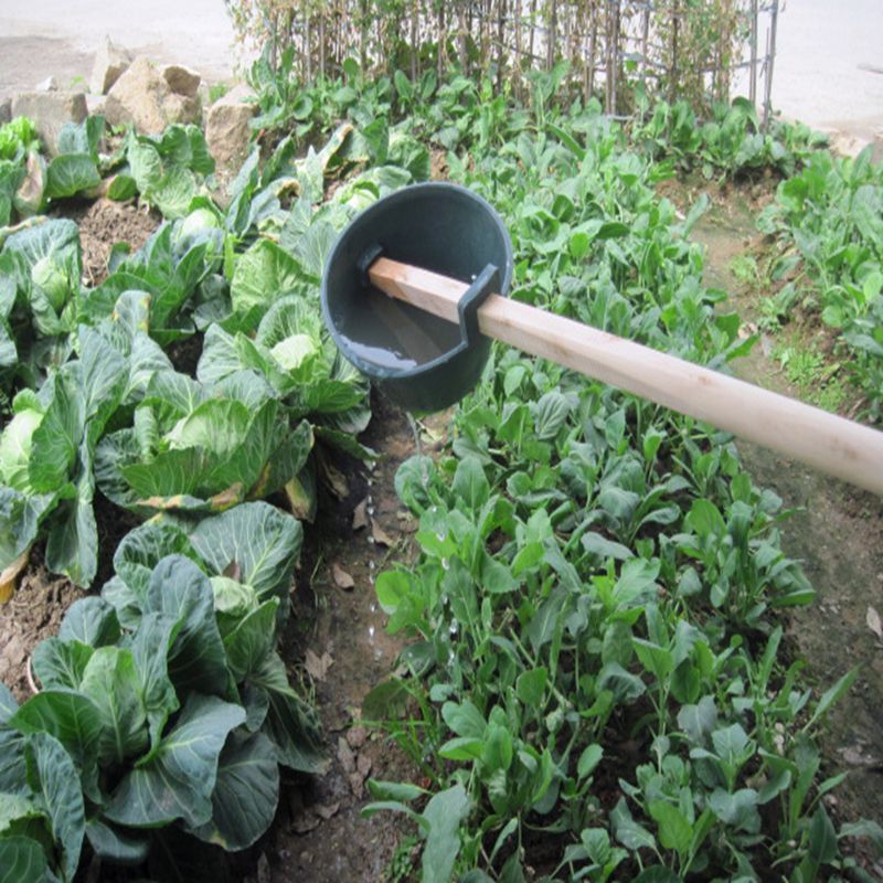 粪勺粪瓢舀水瓢浇菜园施肥瓢农用大棚浇水勺水舀子浇水瓢种菜栽树 蓝