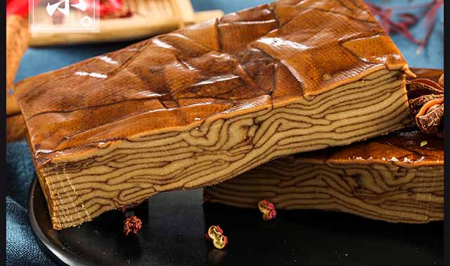 千层豆腐 千层豆腐干 扬州特产豆干豆制品200g*3袋 600g【图片 价格