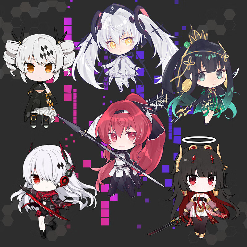 战双帕弥什周边战双周边露西亚里深红之渊库洛姆比安卡神威真理亚克力