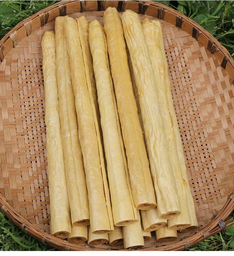 品500g土特产干货豆笋手工制作干豆笋豆棒豆杆豆筋棍豆肠腐竹 5斤