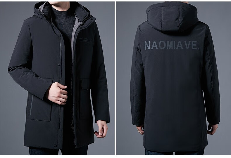 11预售款】恒源祥羽绒服男冬季新款短款冬装中年爸爸装可脱卸内胆加厚