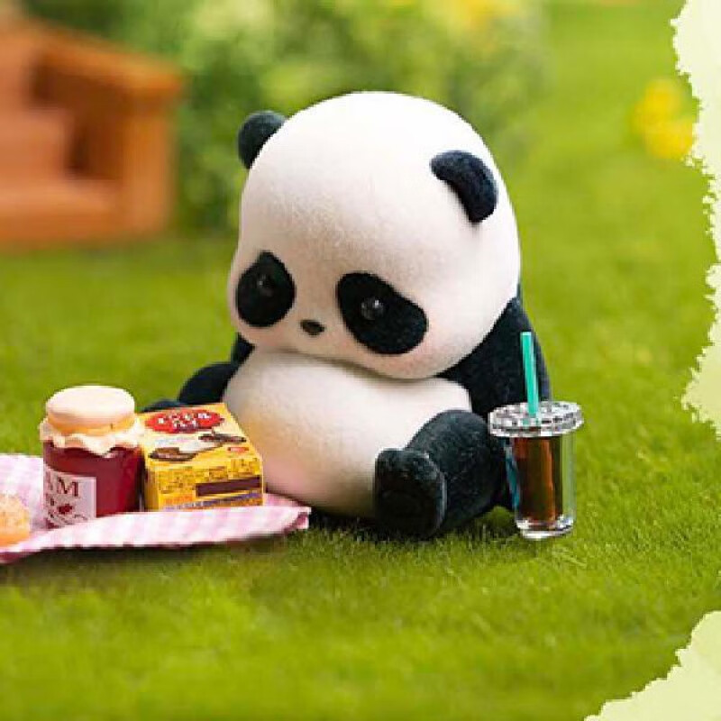 圣诞节过年礼物自营熊猫滚滚盲盒2020网红新款pandaroll日常弹动物