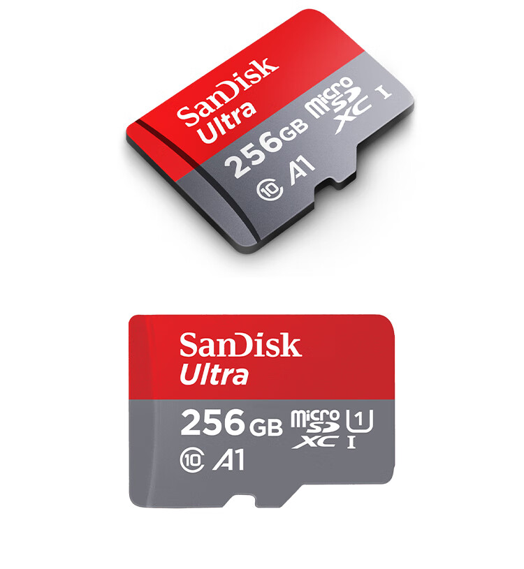 闪迪tf卡256g内存卡class10高速switch游戏机内存监控存储手机卡