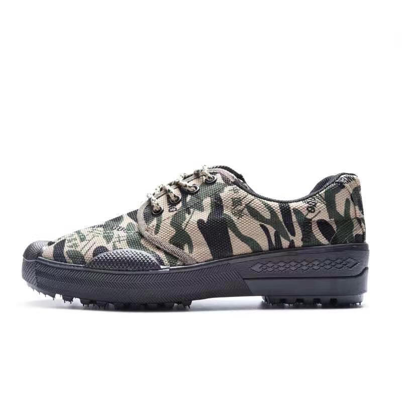 部队鞋 解放鞋 九九作训鞋男军训鞋耐穿劳保鞋高低帮工地迷彩单鞋