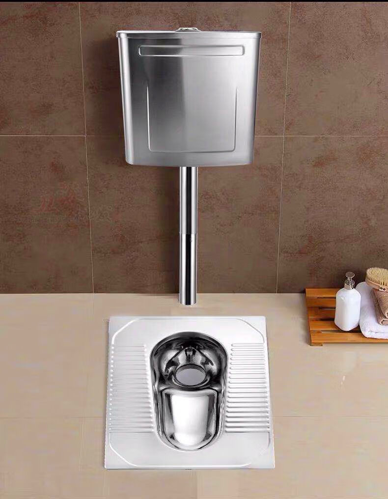 304不锈钢蹲便器厕所蹲坑大便器看守所/酒吧公共厕所蹲便单孔冲水 不