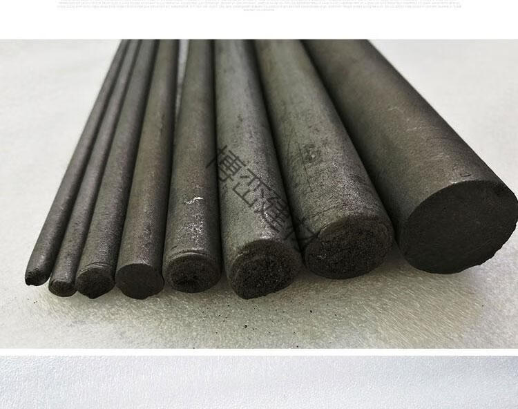 博峦berruan碳棒电极导电石墨棒实验电极焊接碳棒耐高温电极棒碳棒条