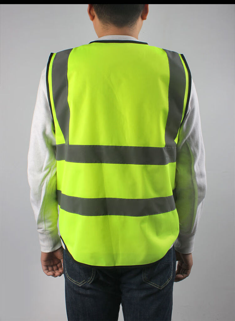 反光背心马甲交通安全服印字定制工地发光夜间反光衣外套男女短袖橙色