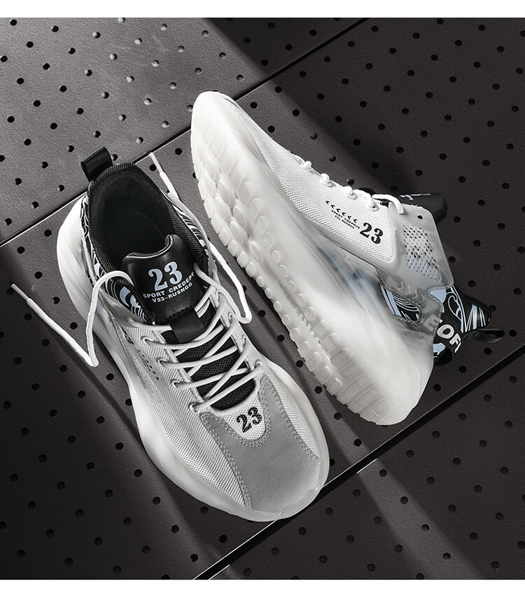 耐克nike2022新款飞织网布透气男鞋爆米花底篮球鞋男士运休闲动椰子