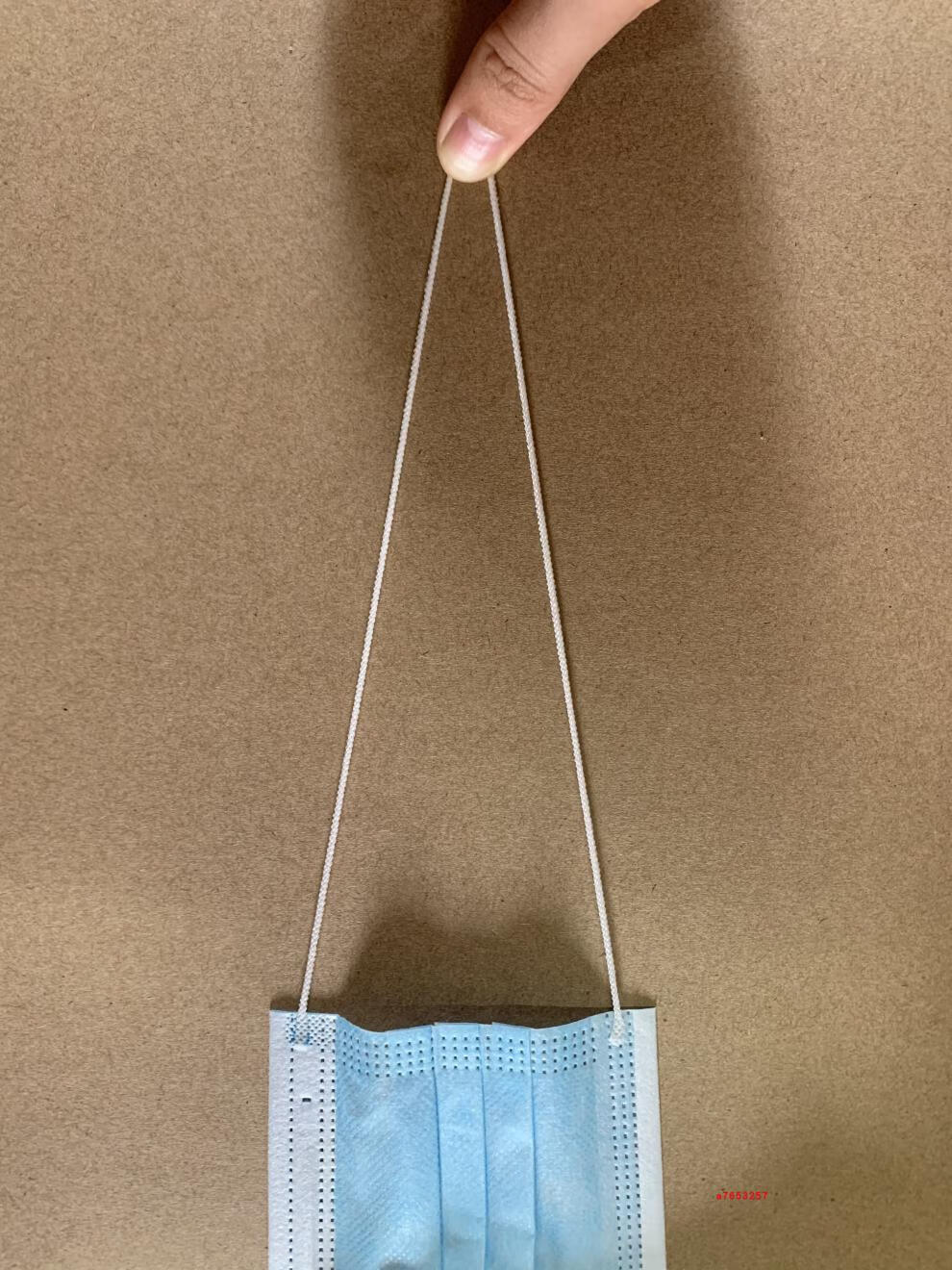 大号口罩 一次性口罩大脸超大号 加大加长耳线 三层黑白透气薄款 100