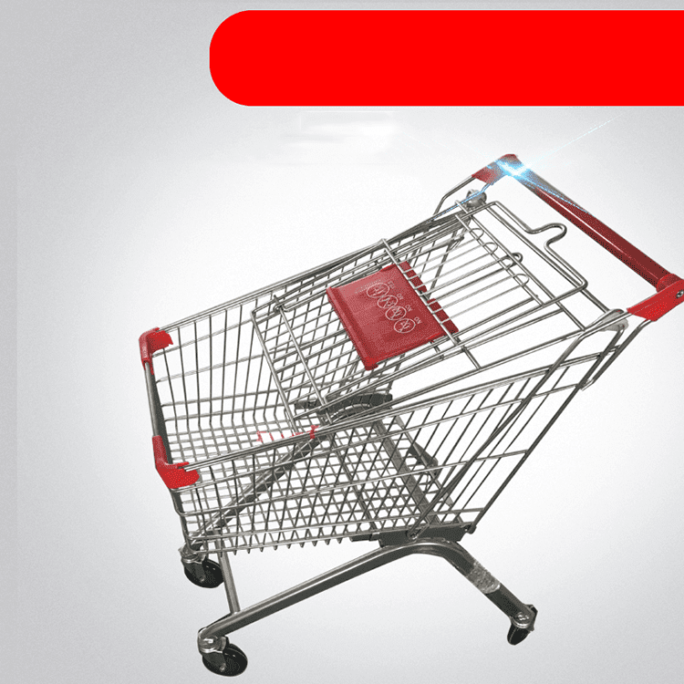 品牌精选超市购物车商场手推车卖场大号采购车买菜车家用便利店物业理