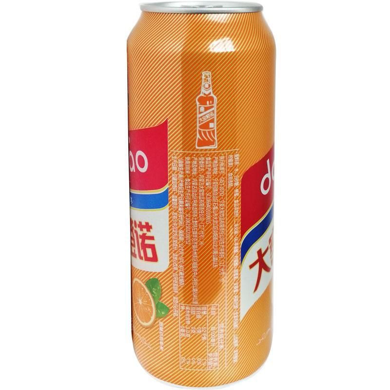 经典怀旧大窑嘉宾大窑橙诺碳酸汽水500ml易拉罐聚会果味经典饮料 大窑