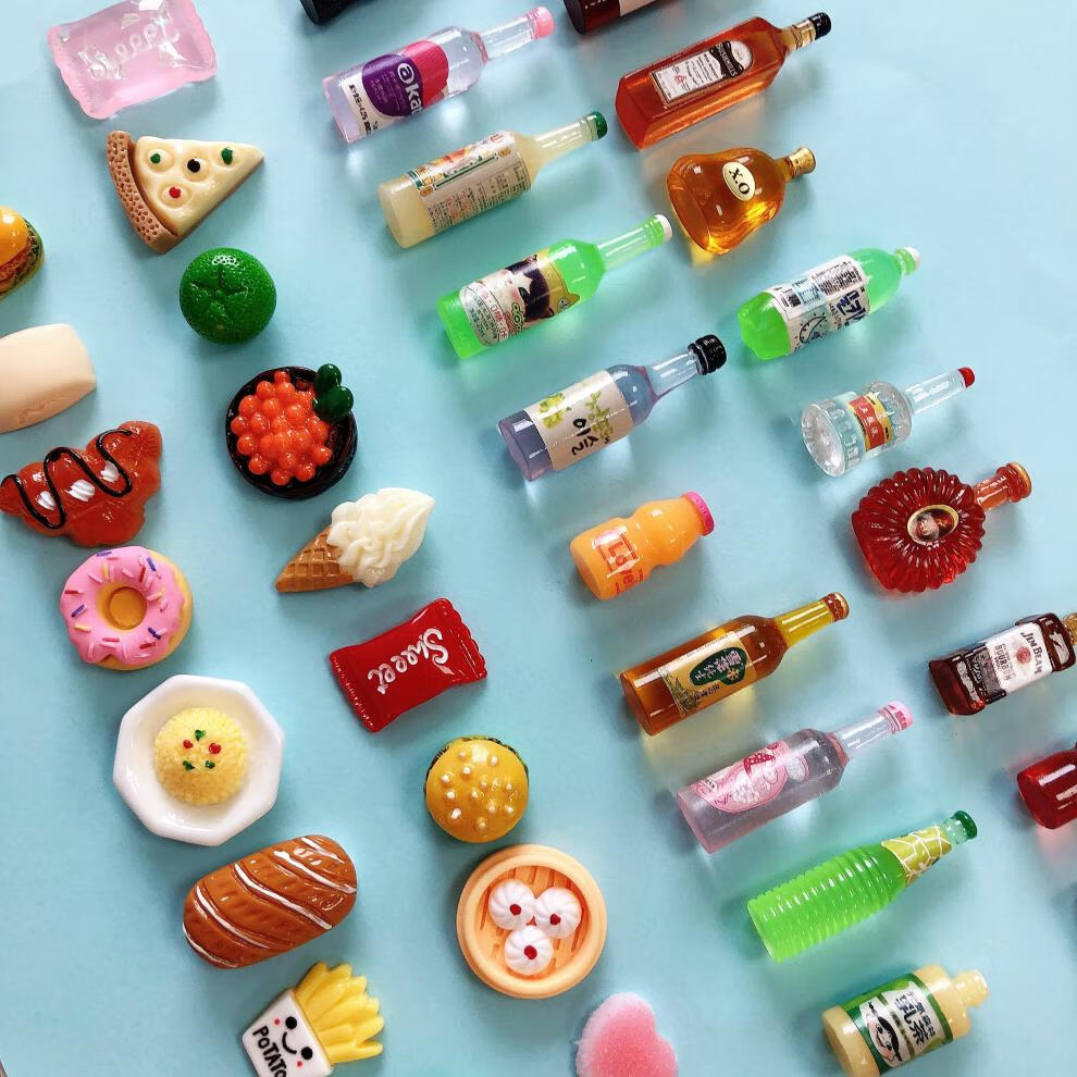 网红小玩具日本可爱创意小零食玩具 微缩食玩超市小盲袋日本网红迷你