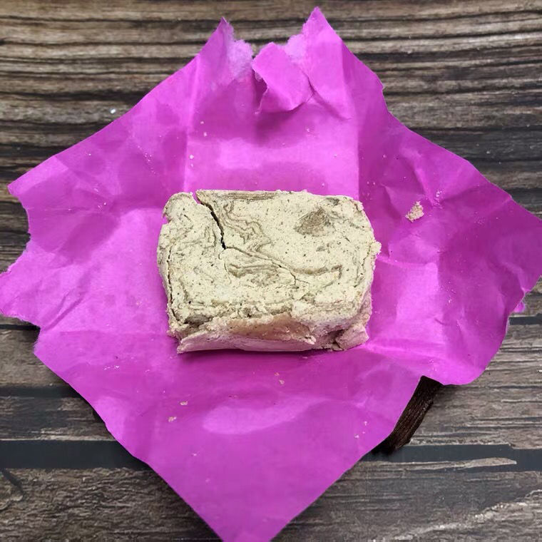 浙江嵊州特产老式麻酥糖红纸绿纸包拉丝酥糖香甜休闲零食 500克(19个