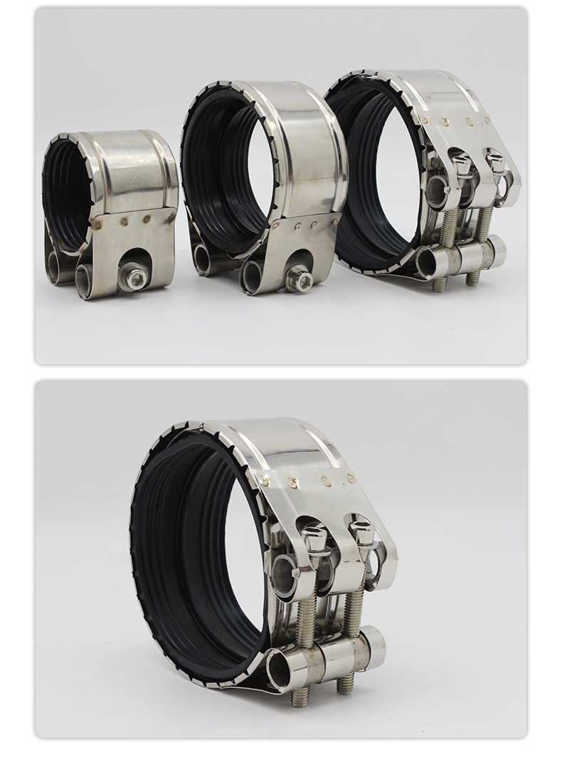 加宽加厚201不锈钢卡箍管卡子电线杆固定卡扣抱箍大号喉箍收紧箍,s4 2