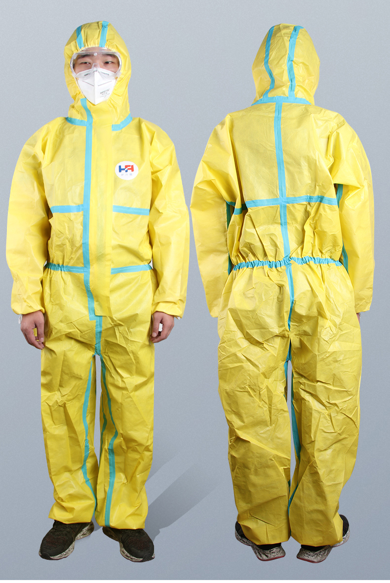 化工厂防酸碱工作服服全身连体耐酸碱防液体飞溅喷漆打农工业粉尘 t