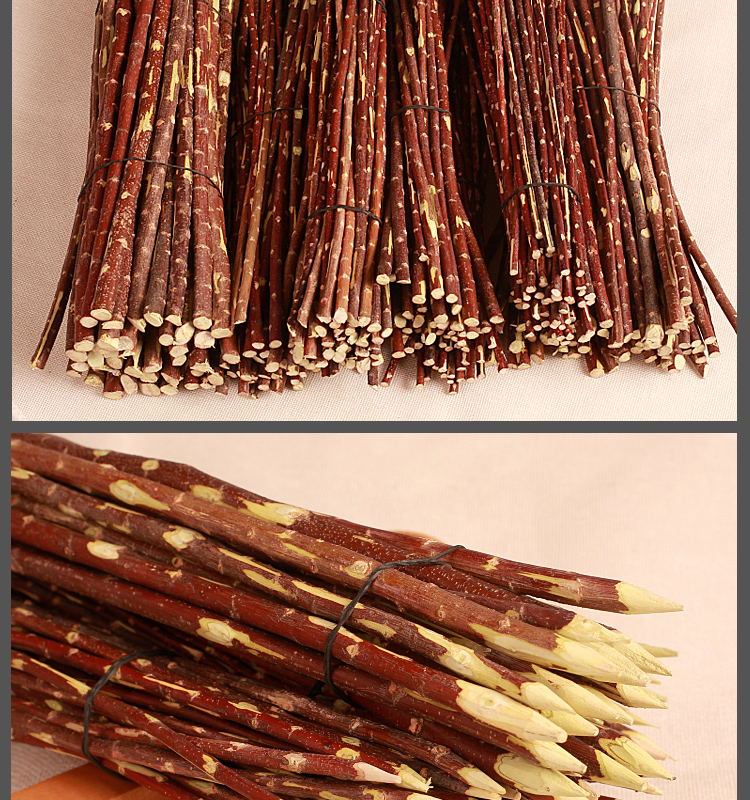红柳 签子红柳木 枝红柳烤肉羊肉串30354050cm签子烧烤签字 30cm加粗