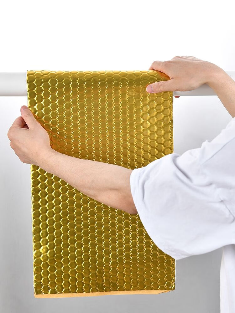 阻尼片隔音棉下水管隔音止震板吸音棉消音棉降低噪音阻尼片110型蜂窝