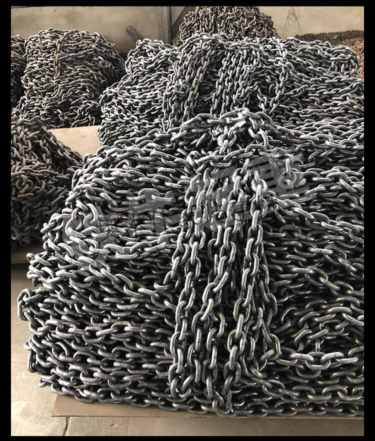 g80级锰钢起重链条吊装索具国标铁链吊索具葫芦链条拖车链条吊链6mm
