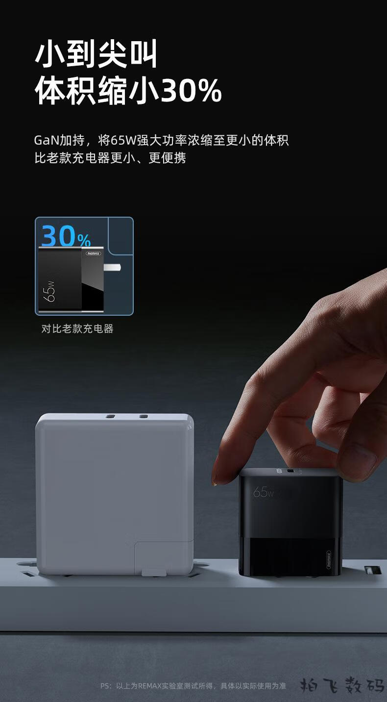 小米笔记本电脑充电器小米65w电源适配器100w氮化镓快充gan手机pd闪充