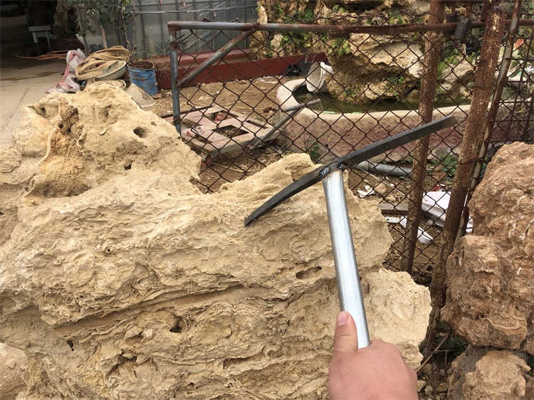 锰弹簧钢凿吸水石雕刻工具凿盆景凿子上水石刨子钢镐盆景毛石diy2号