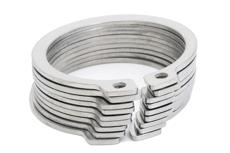 轴用挡圈外卡卡簧卡环c型弹性挡圈 gb894 ￠6【葫芦型】(100只)【图片