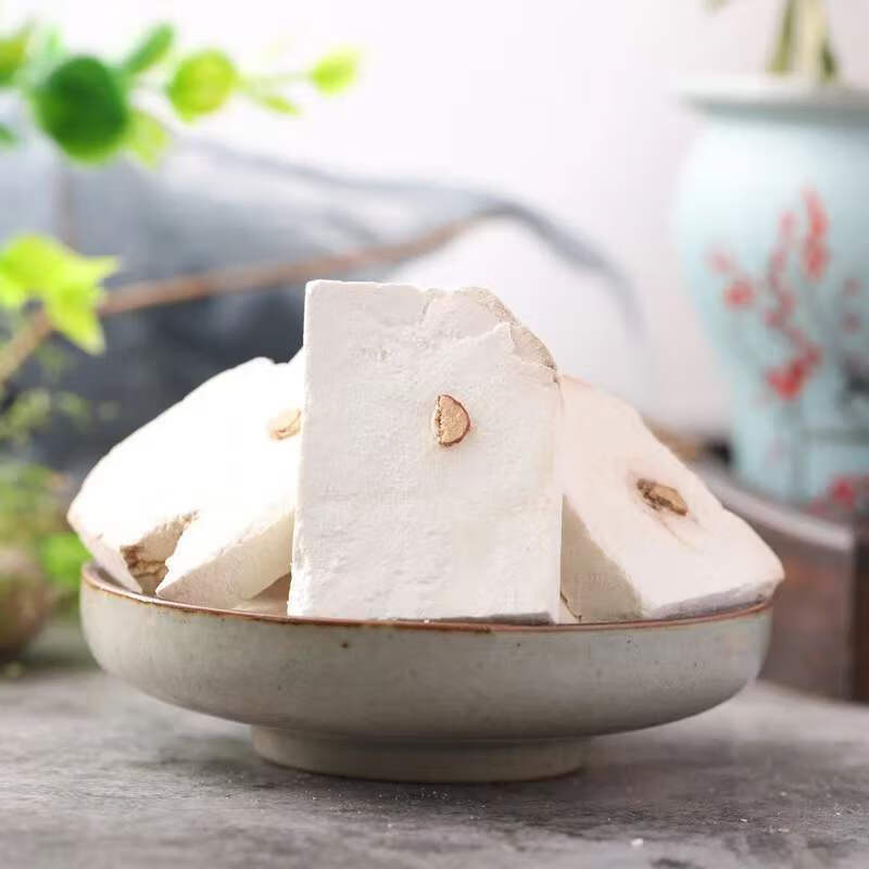 【官方旗舰】茯神中药材精选特级茯神朱茯神粉茯神大片赤茯苓云神泡茶