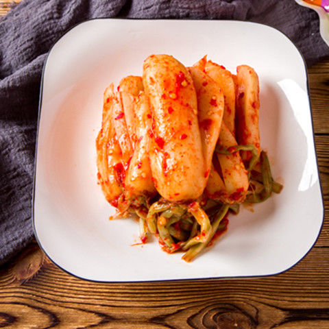 延边特色泡菜小伙子萝卜青年小萝卜韩式泡菜辣扮刀把萝卜延边咸菜