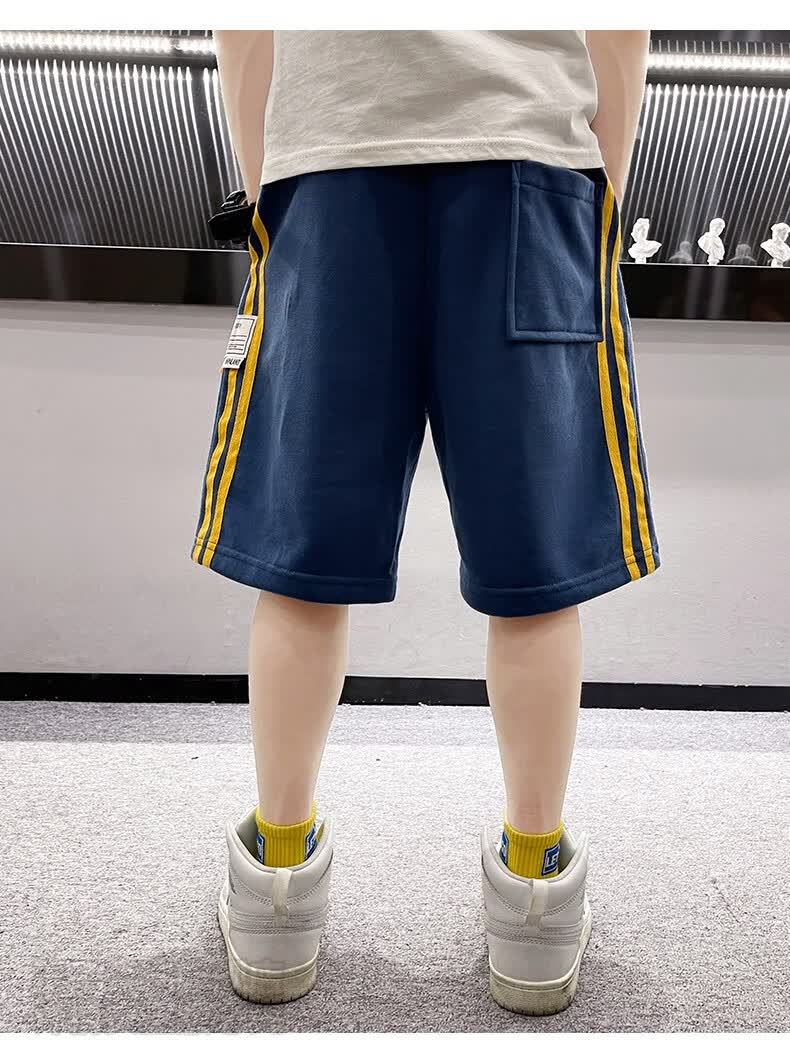男童夏季男童短裤薄款中大童夏装五分裤儿童外穿运动中裤夏男孩宽松潮